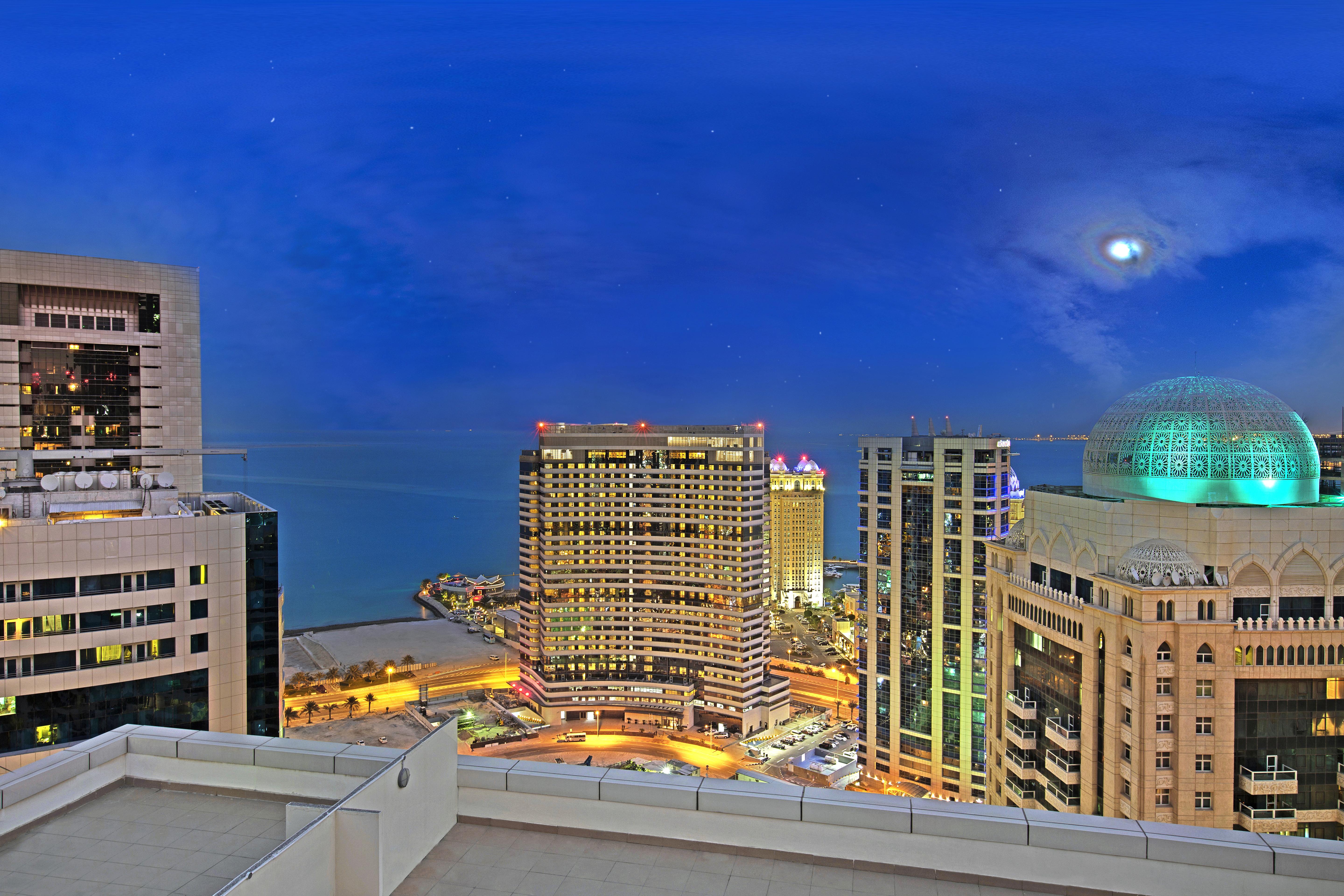 The Curve Hotel Doha Exterior photo